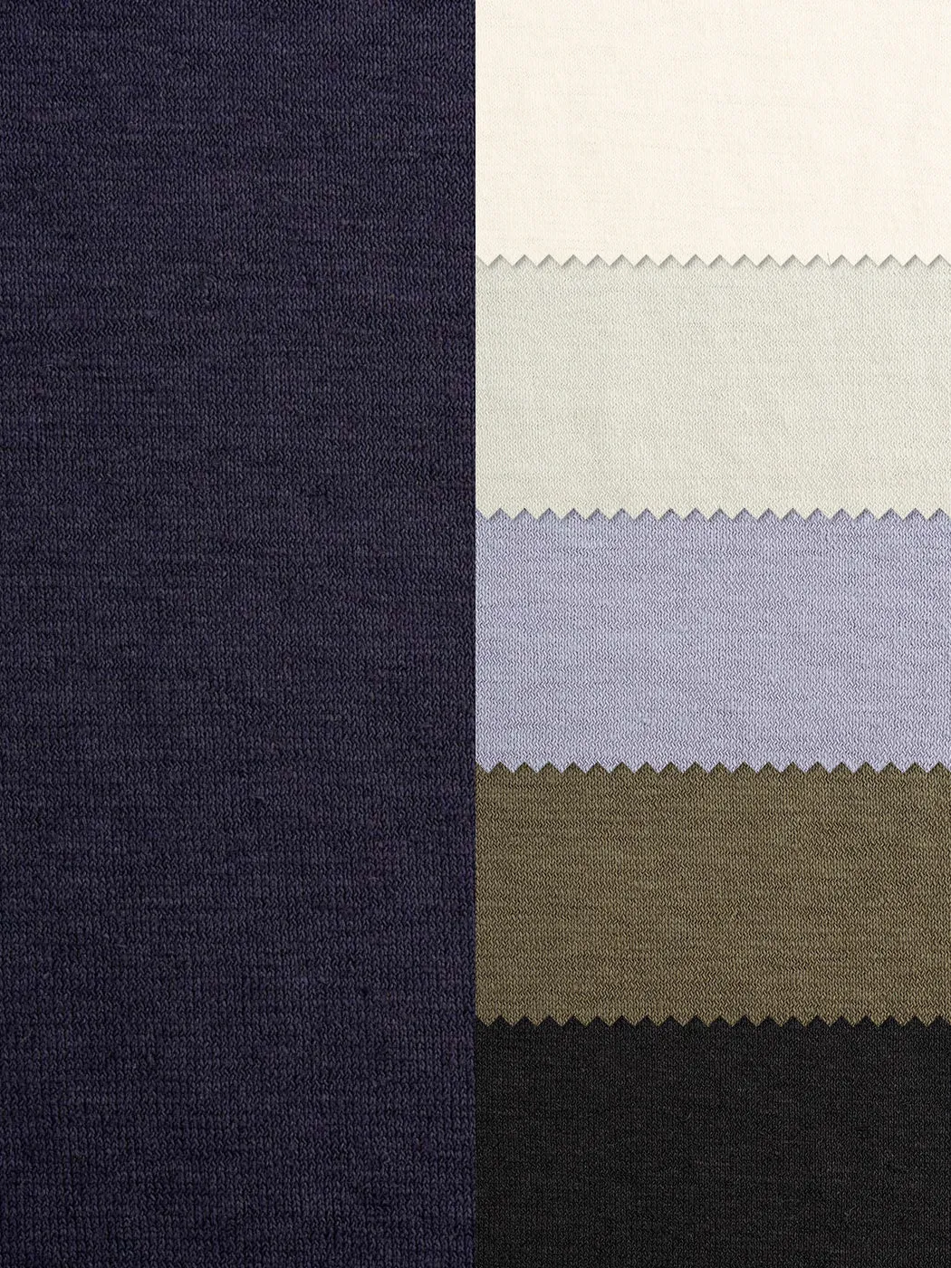 Hemp & Organic Cotton Blend Lightweight Jersey Fabric (KJ2017)