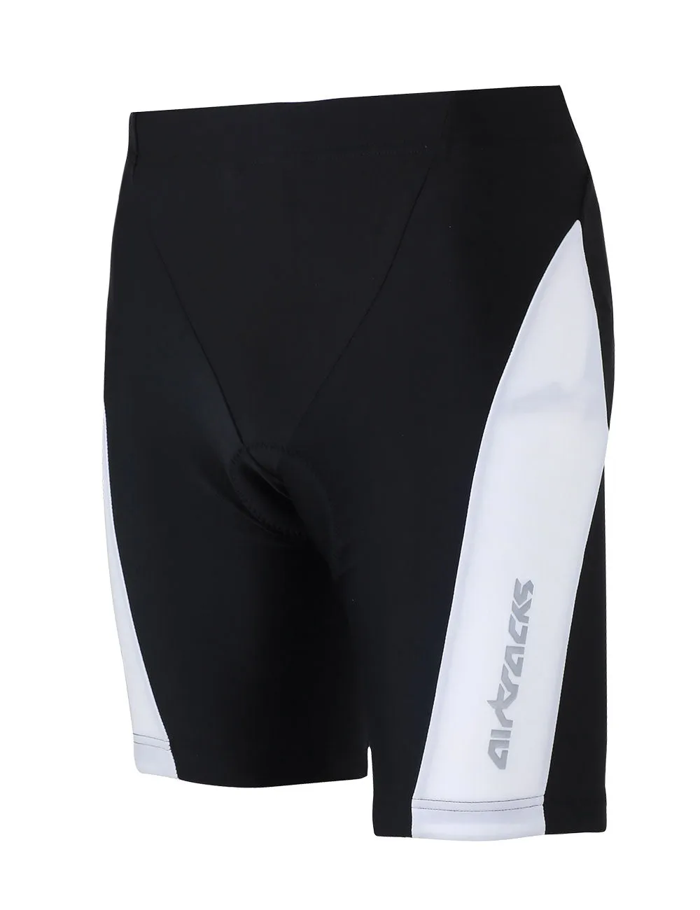 Herren Fahrradhose Kurz Pro T Schwarz Weiss