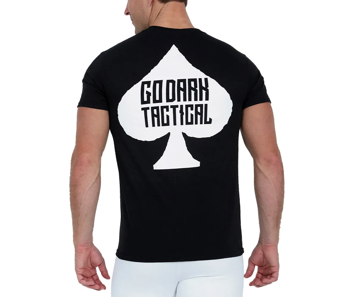 I.S.Pro Tactical Short Sleeve Crewneck T-Shirt Back Spade GD6535S1