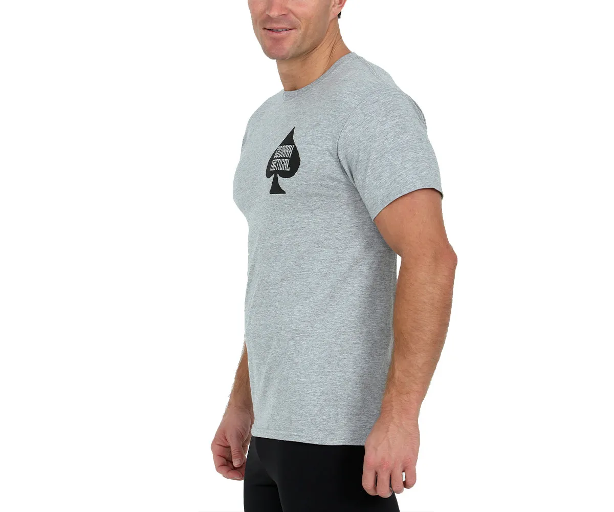 I.S.Pro Tactical Short Sleeve Crewneck T-Shirt Back Spade GD6535S1