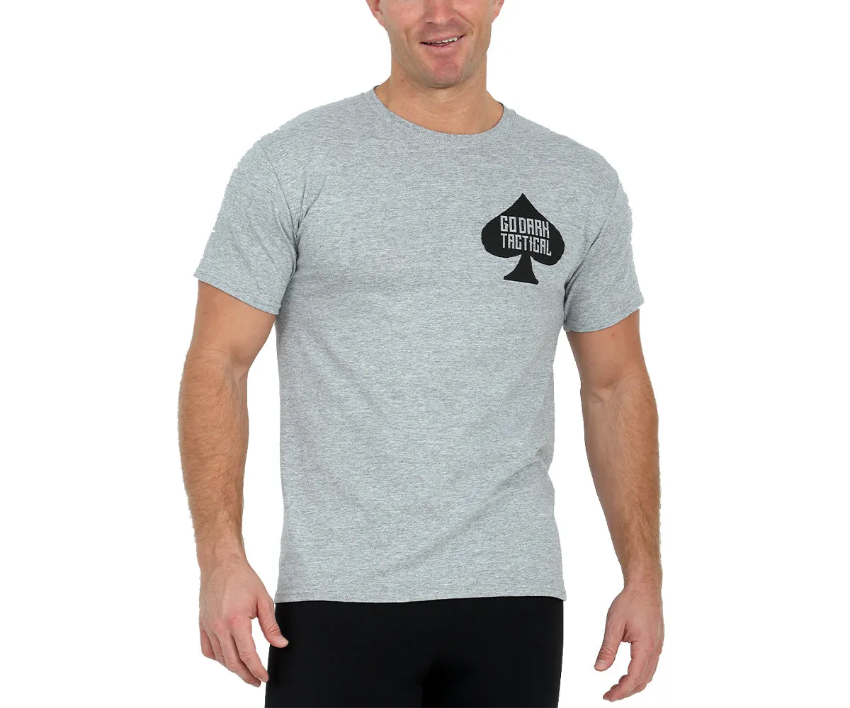 I.S.Pro Tactical Short Sleeve Crewneck T-Shirt Back Spade GD6535S1
