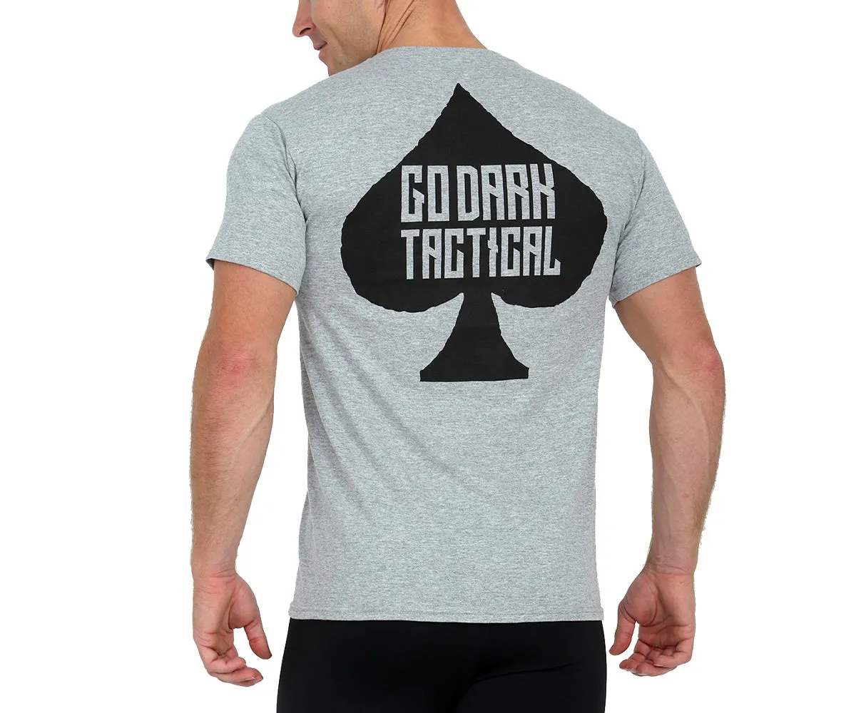 I.S.Pro Tactical Short Sleeve Crewneck T-Shirt Back Spade GD6535S1