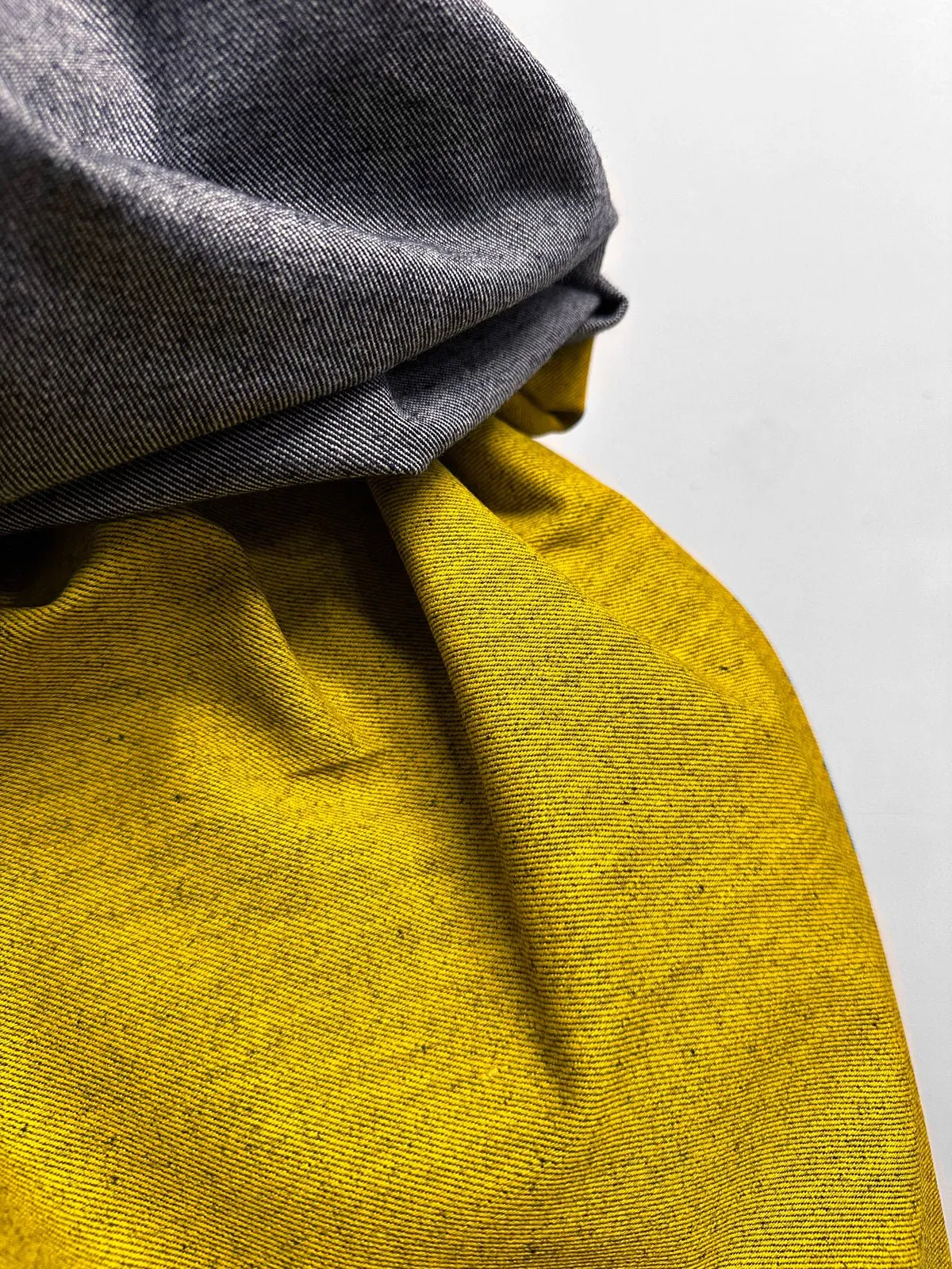 Italian Concept Yellow Painted Denim