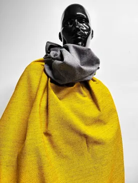 Italian Concept Yellow Painted Denim