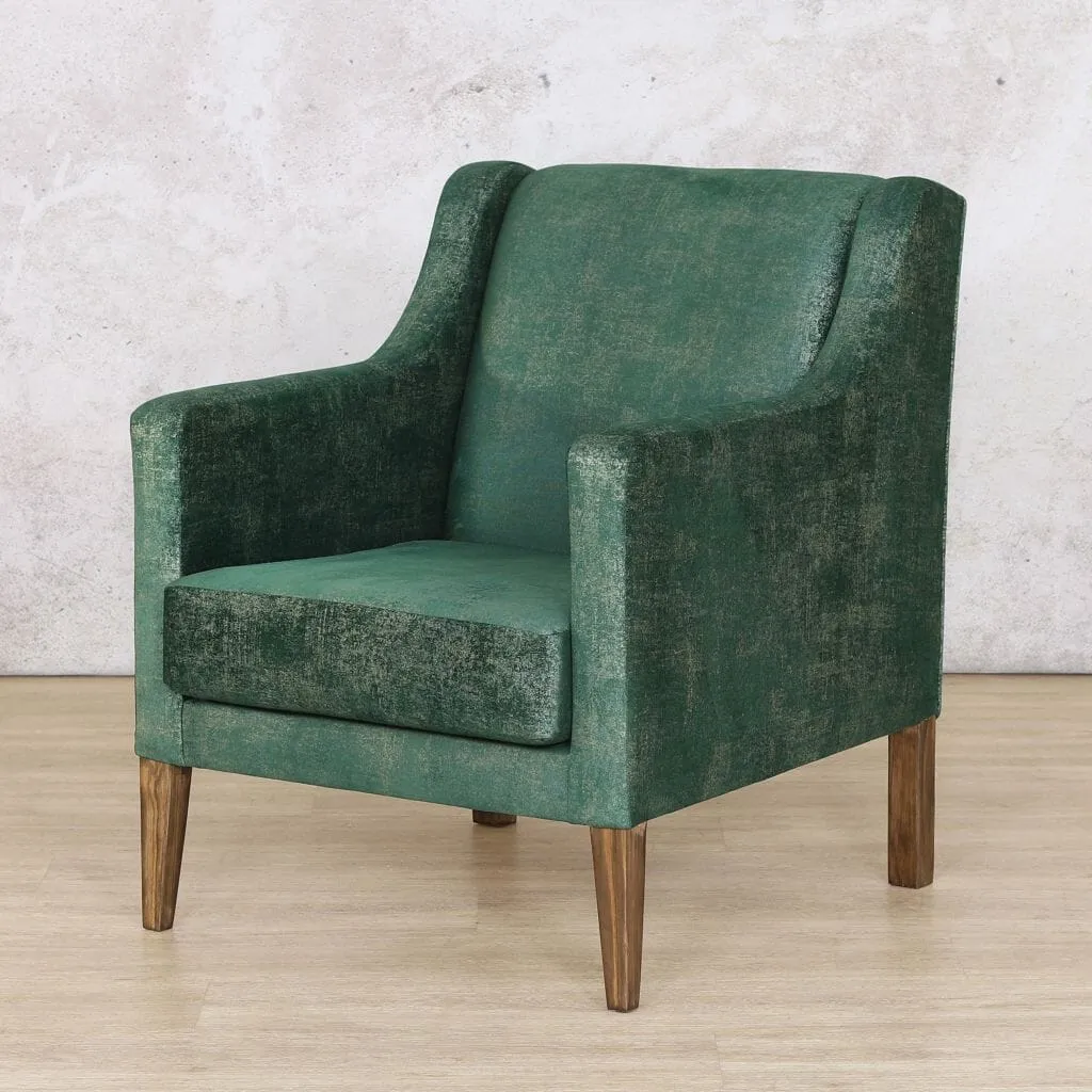 Julia Green Occasional Chair - Emerald Green