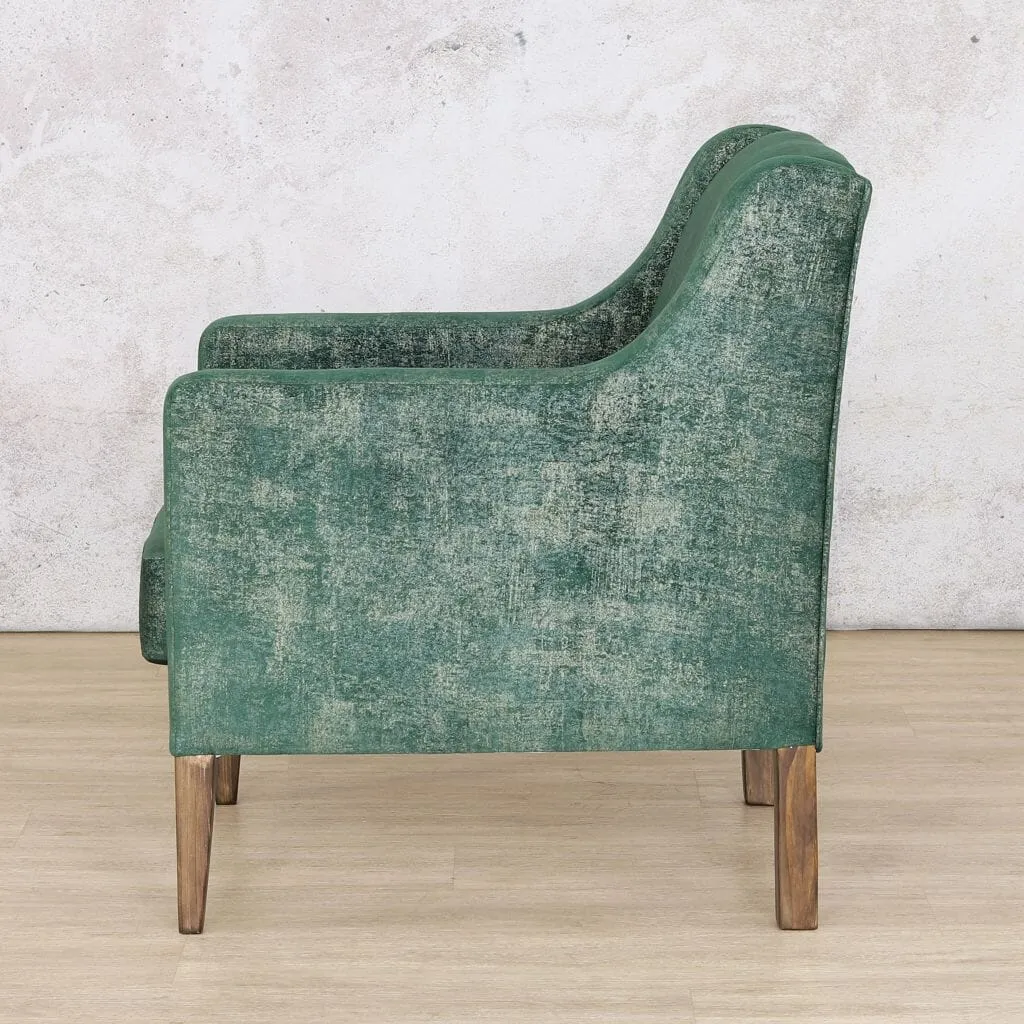 Julia Green Occasional Chair - Emerald Green