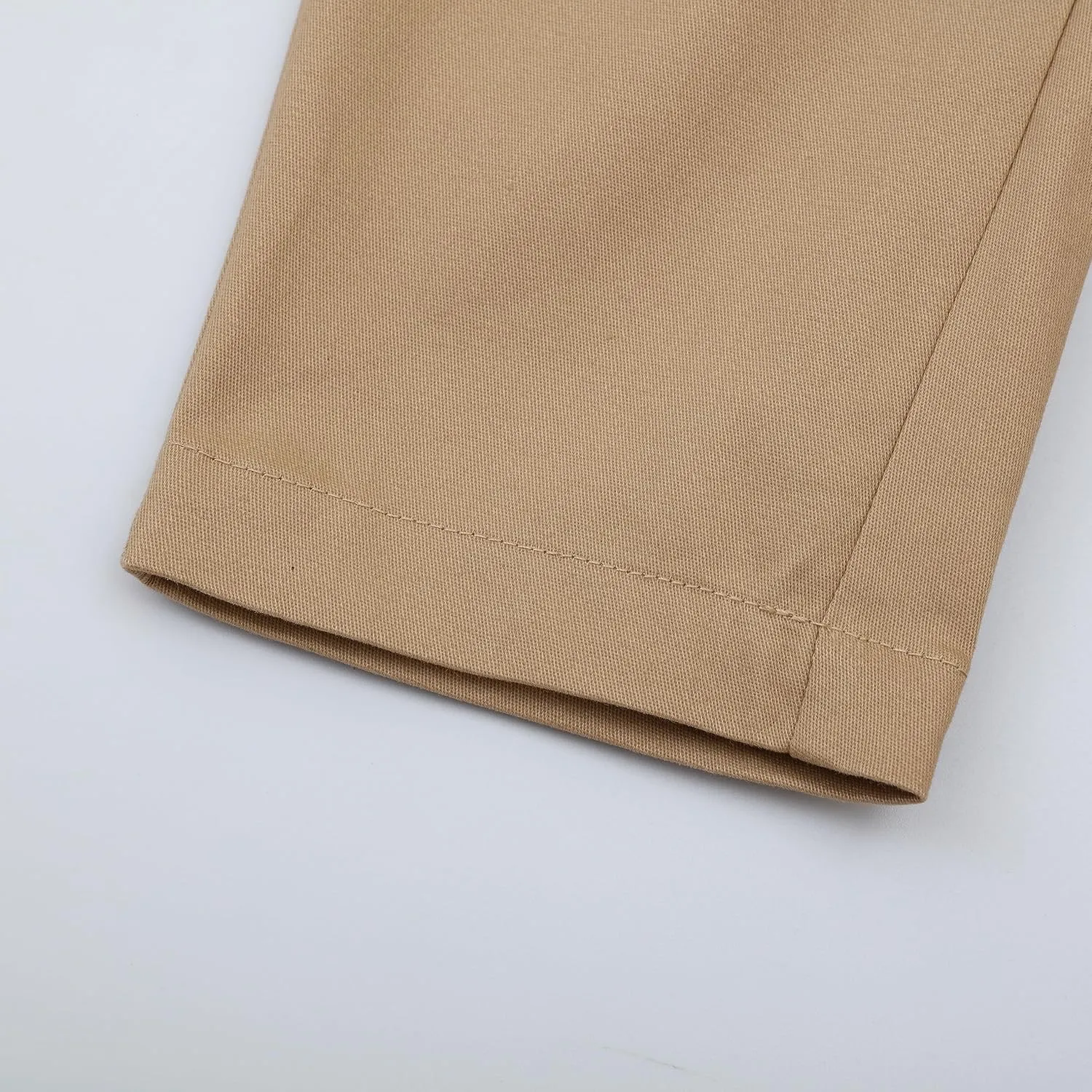 Kids Boy Chino Pants School Uniform Elastic Stretch Khaki Blue Cargo Joggers