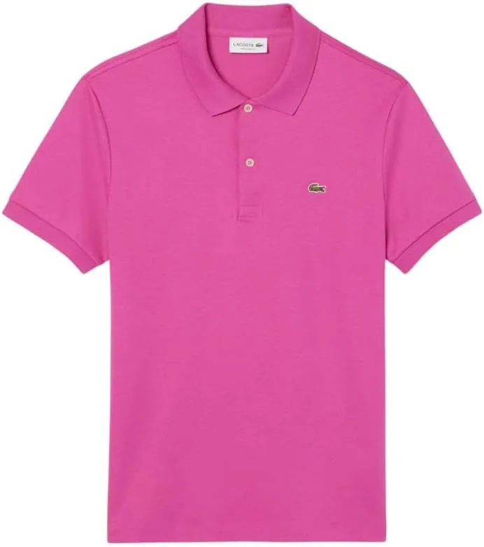 Lacoste Men's Core Short Sleeve Regular Fit Green Croc Polo