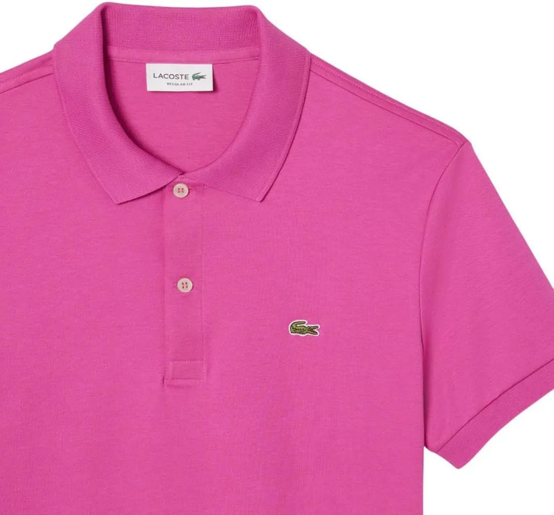 Lacoste Men's Core Short Sleeve Regular Fit Green Croc Polo