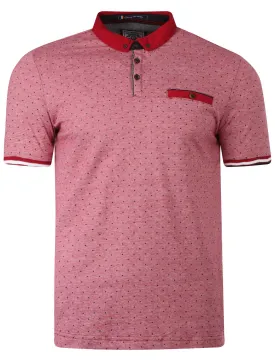 Le Shark  Red polo shirt