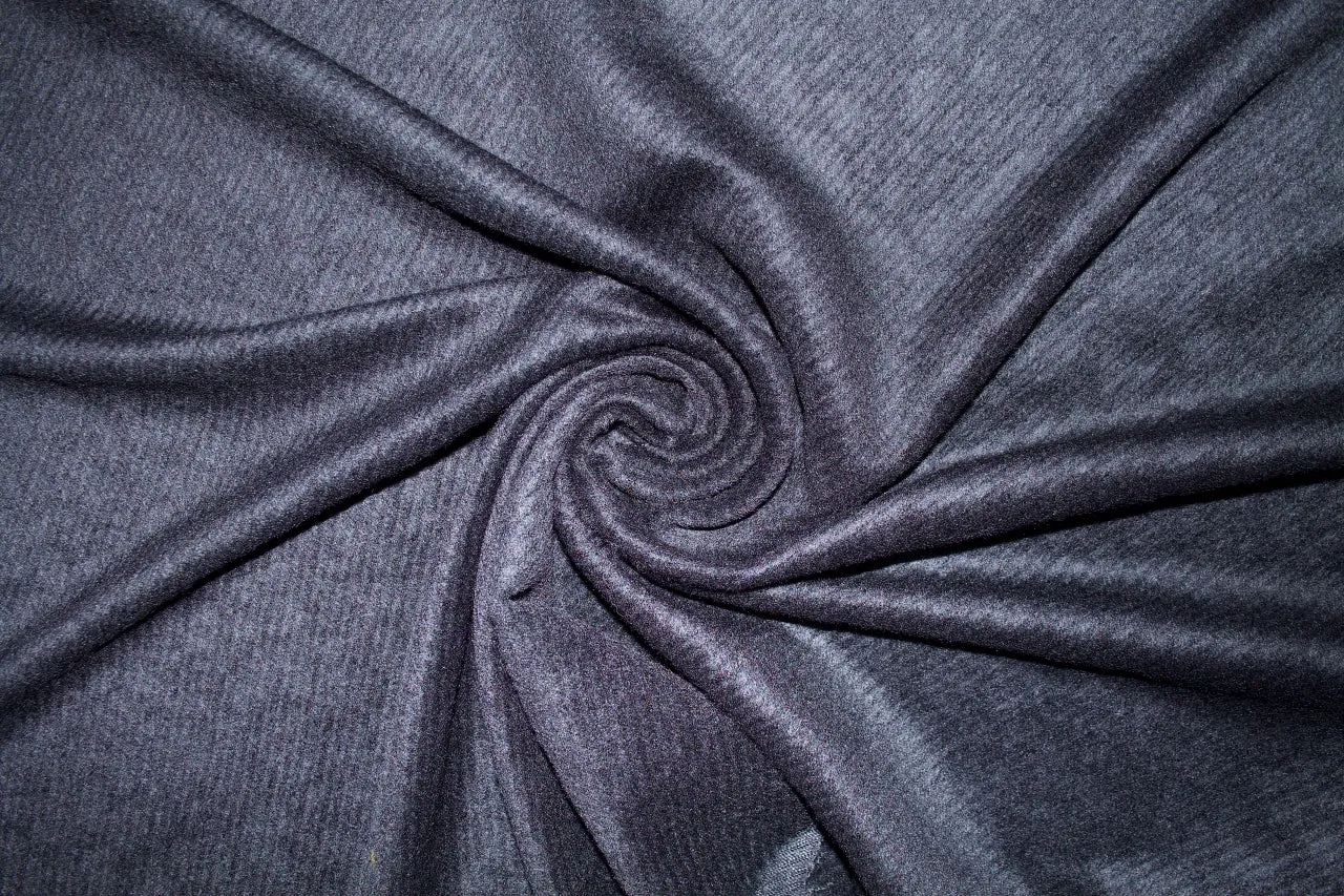 L@gerfeld Mohair Blend Animal Impressions Coating - Black