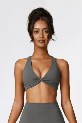 Lilah Sports Bra - Gray (FINAL SALE)