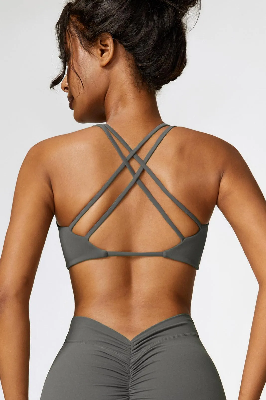 Lilah Sports Bra - Gray (FINAL SALE)