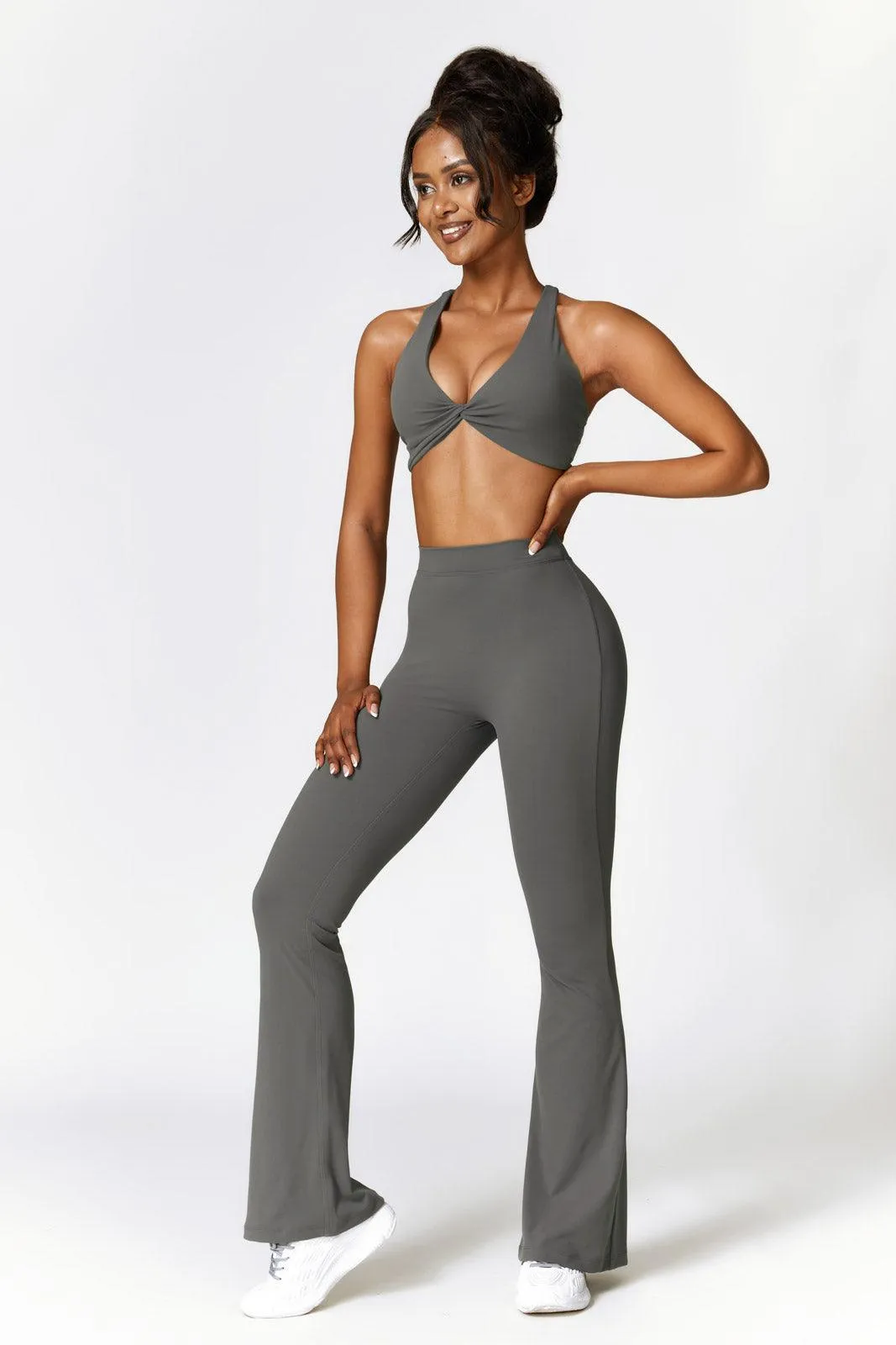 Lilah Sports Bra - Gray (FINAL SALE)