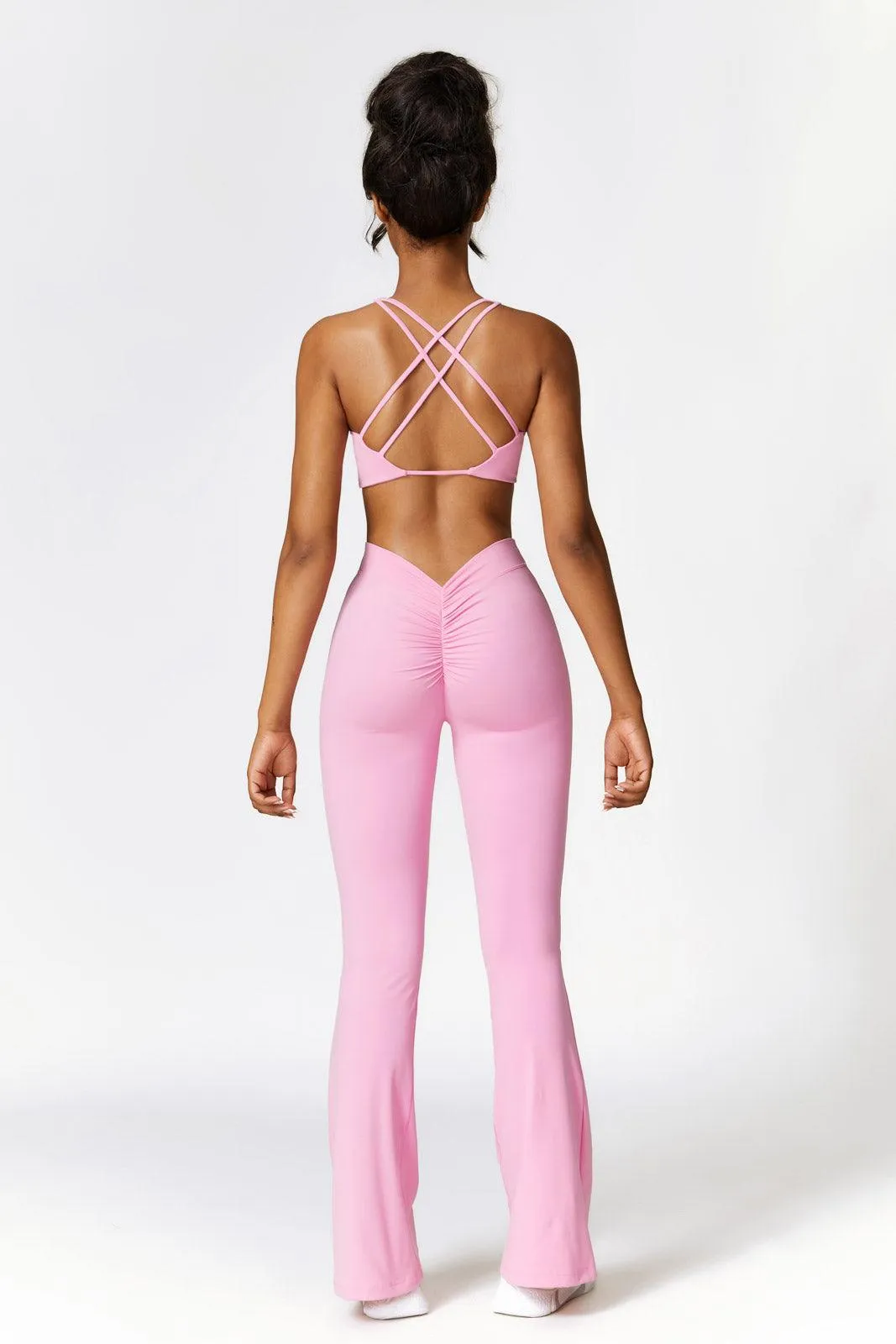 Lilah Sports Bra - Pink (FINAL SALE)