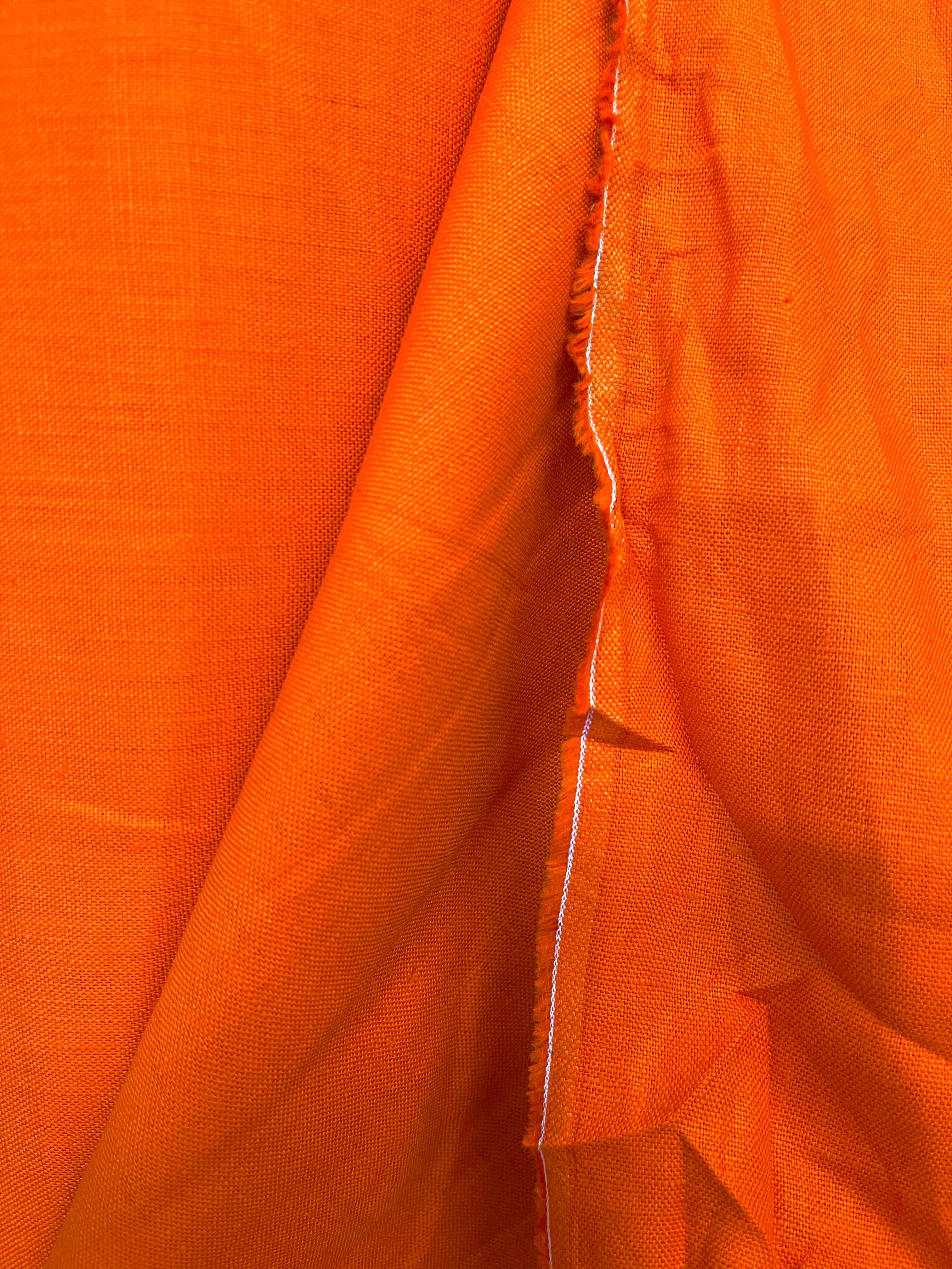 Linen - Vibrant Orange