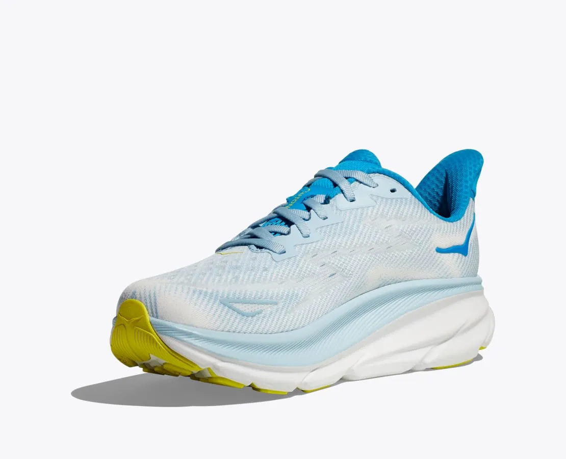 MEN'S CLIFTON 9 - WIDE 2E - ICE WATER / EVENING PRIMROSE