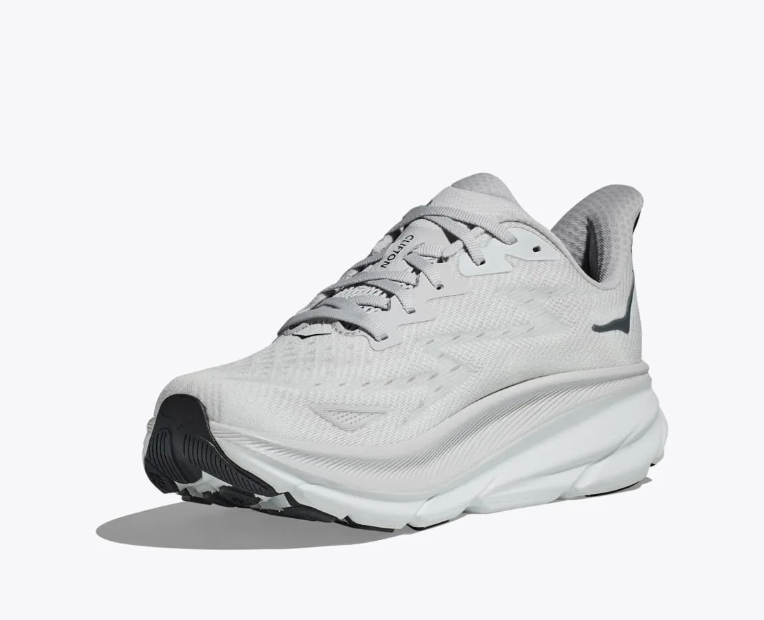MEN'S CLIFTON 9 - WIDE 2E - NCSW NIMBUS CLOUD/STEEL WOOL
