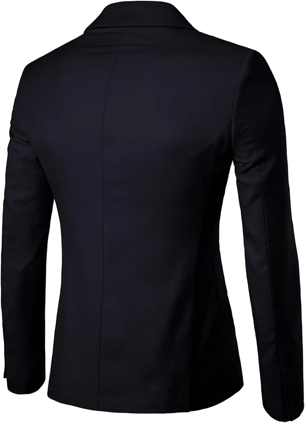 Men's Slim Classic Suit Jacket One Button Casual Sports Jackets Coat Lightweight Comfy Business Daily Blazer