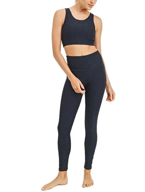 Mono B 3D Giraffe Jacquard TACTEL® Sports Bra AT8040