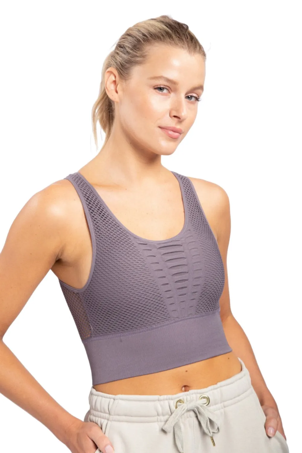 Mono B Laser Cut Sports Bra AT2249