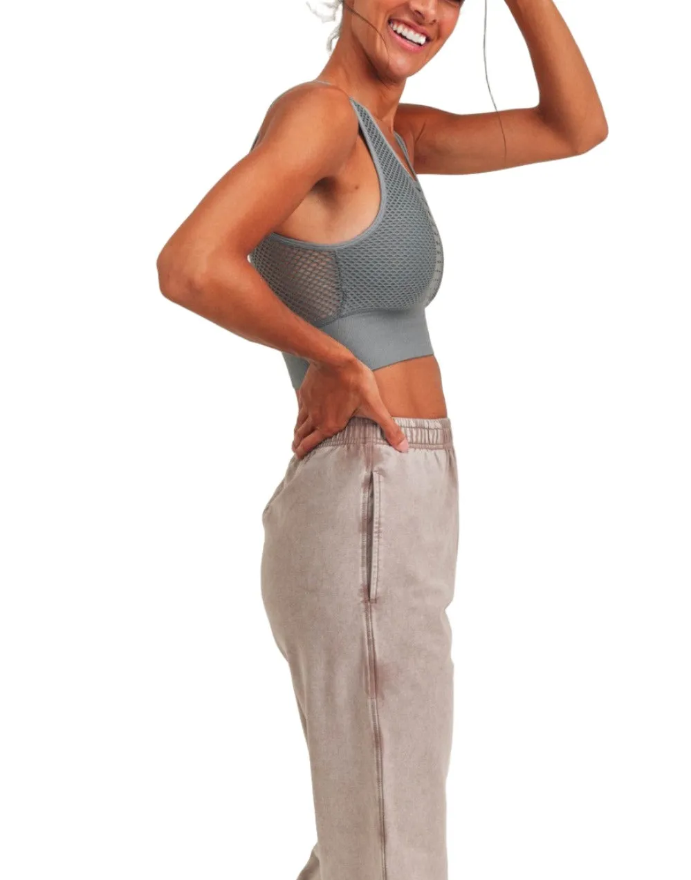 Mono B Laser Cut Sports Bra AT2249