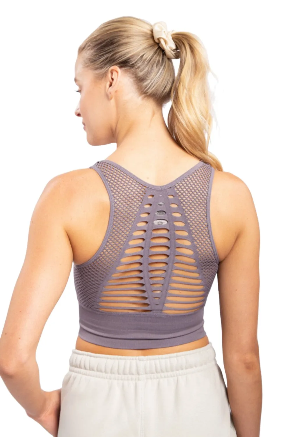 Mono B Laser Cut Sports Bra AT2249