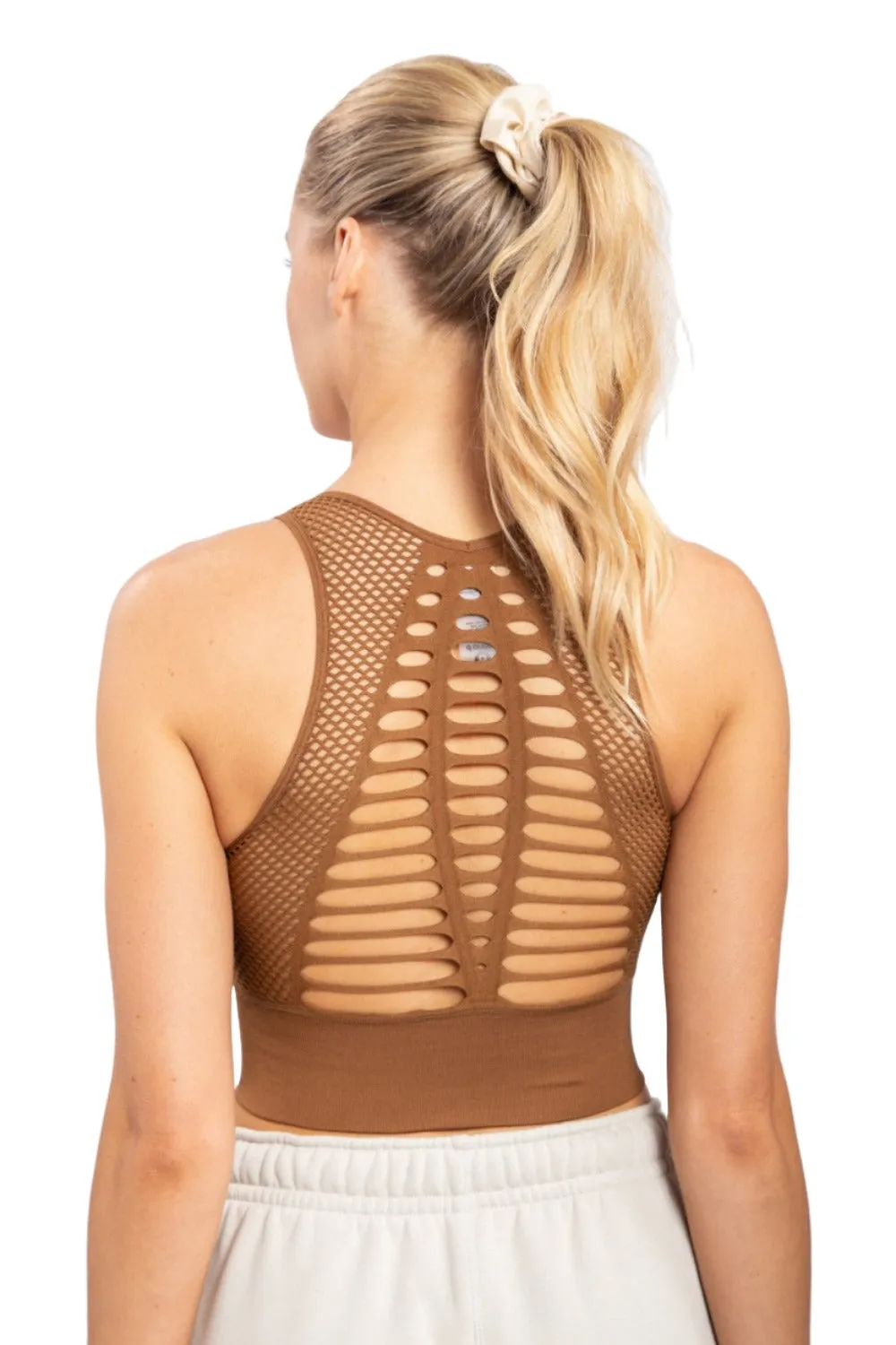 Mono B Laser Cut Sports Bra AT2249