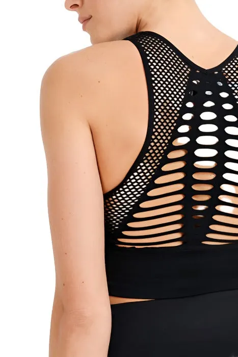 Mono B Laser Cut Sports Bra AT2249