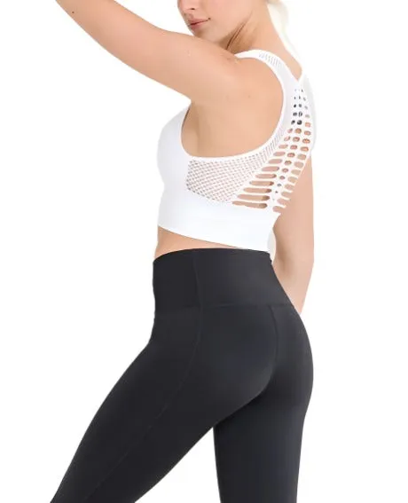 Mono B Laser Cut Sports Bra AT2249