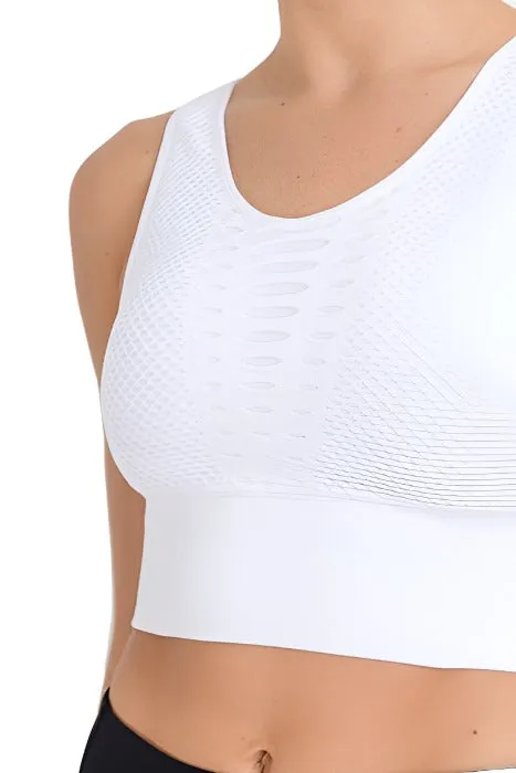 Mono B Laser Cut Sports Bra AT2249