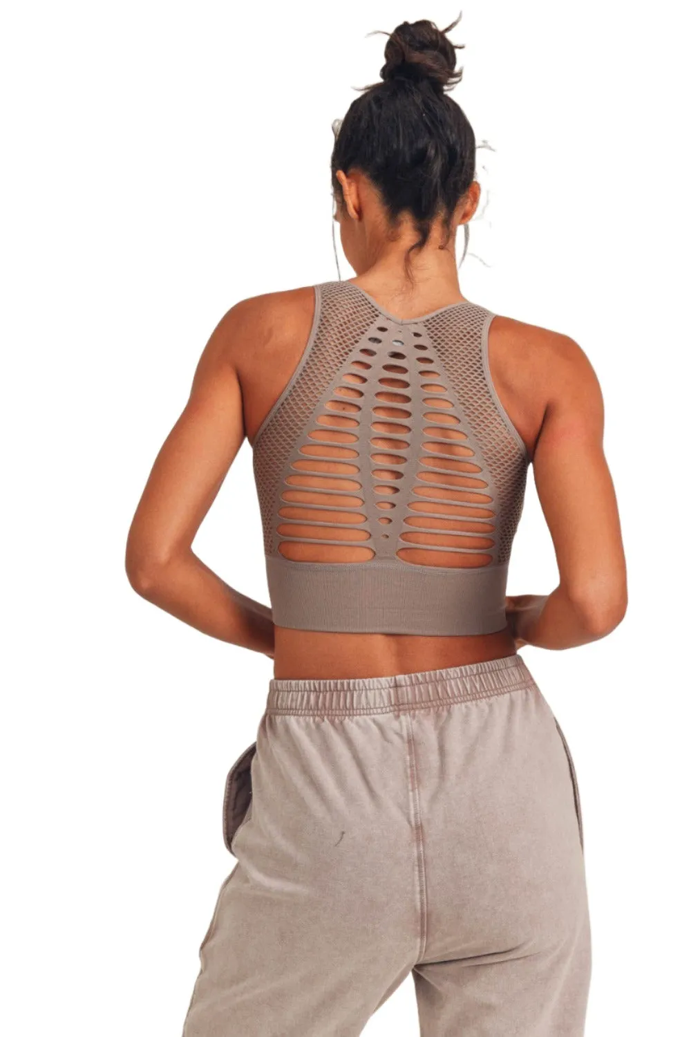 Mono B Laser Cut Sports Bra AT2249