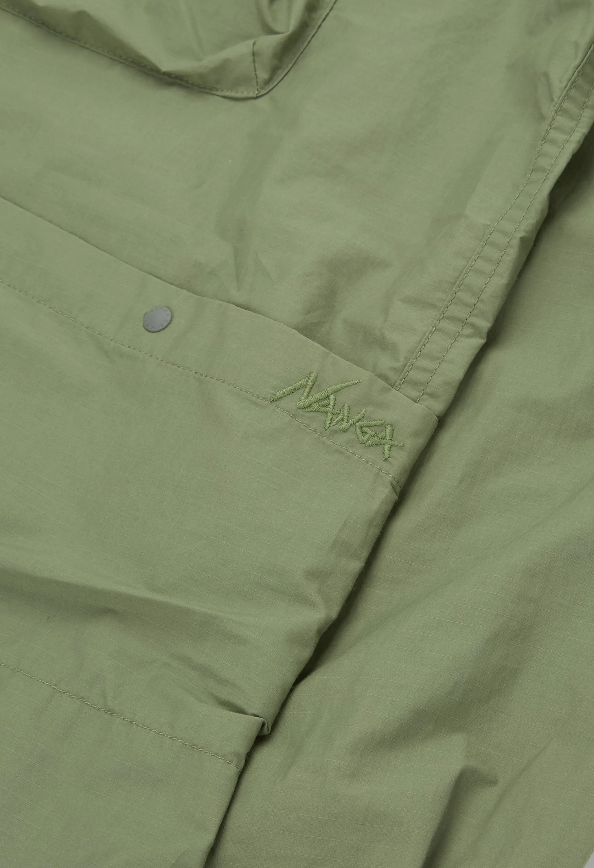 Nanga Men's Cotton / Nylon Ripstop Camp Shirt - Olive