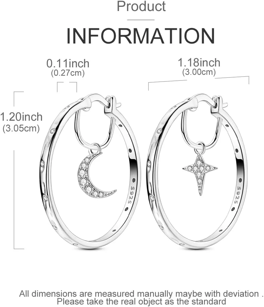 NARMO 925 Sterling Silver Hoop Earrings for Women Hypoallergenic Lightweight Simple Huggie Hoop Earrings Twisted Hoop Earrings Colorful Cubic Zirconia Hoop Earrings Rainbow Hoop Earrings