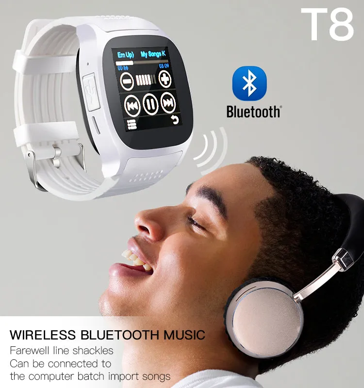 NEW Bluetooth Smart Watch Support - Sports Smart Wach - 3 Colors