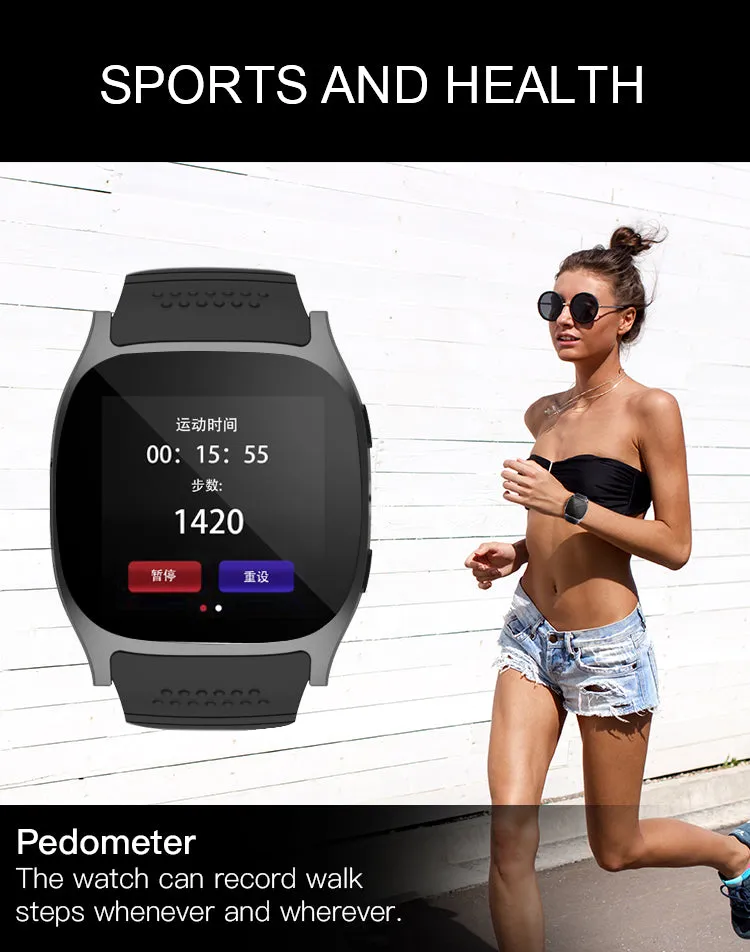 NEW Bluetooth Smart Watch Support - Sports Smart Wach - 3 Colors