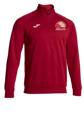 Oxclose Community Academy Red 1/4 Zip Sports Top