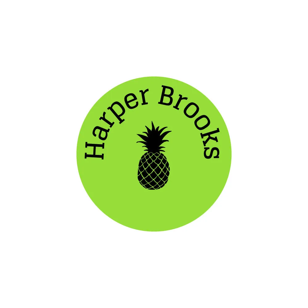 Pineapple Clothing Labels
