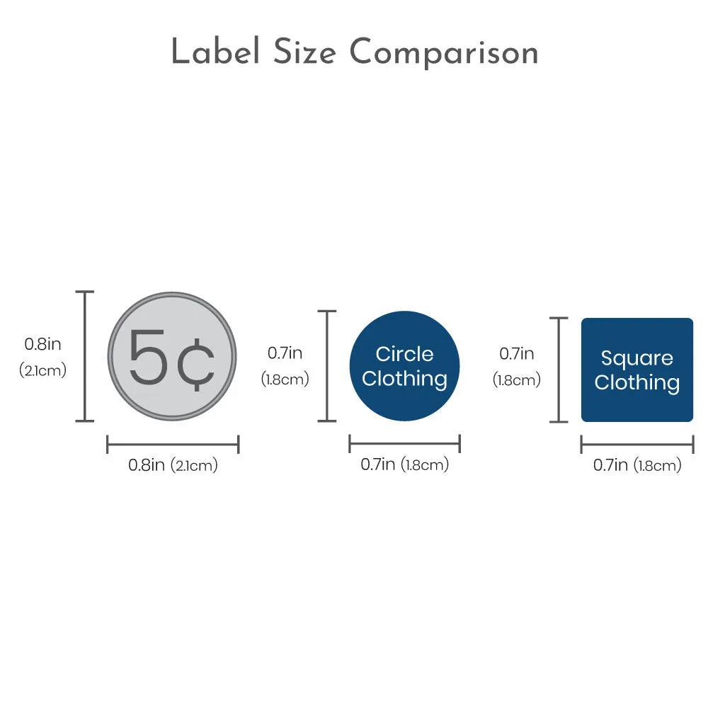 Pineapple Clothing Labels