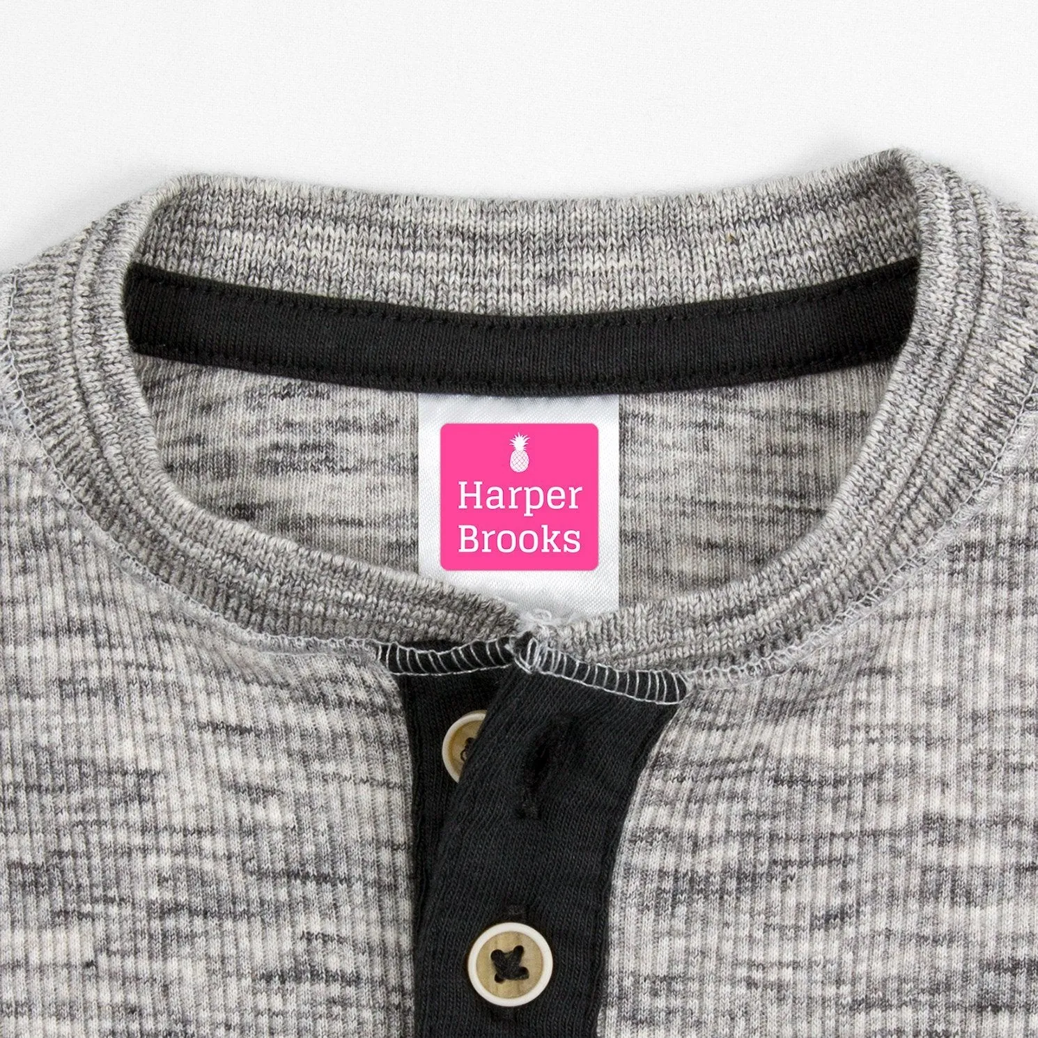 Pineapple Clothing Labels