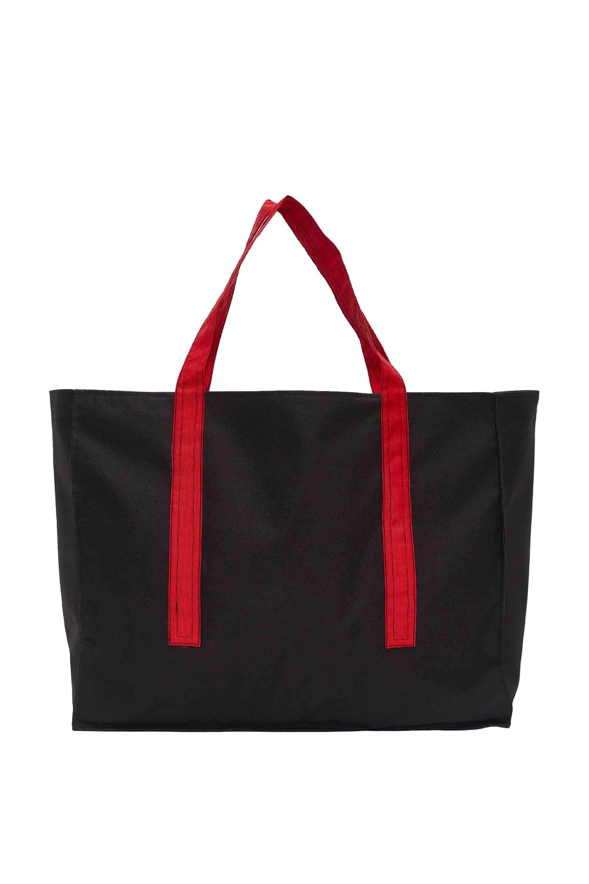 Polyamide Canvas Hand Shoulder Daily Tote Bag with Front Pocket Shopping Bag,C-11
