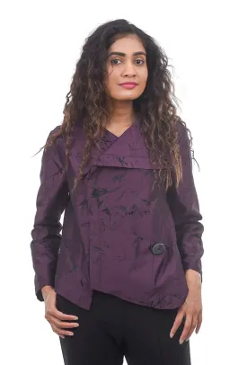 Print Suzanne Jacket, Mulberry