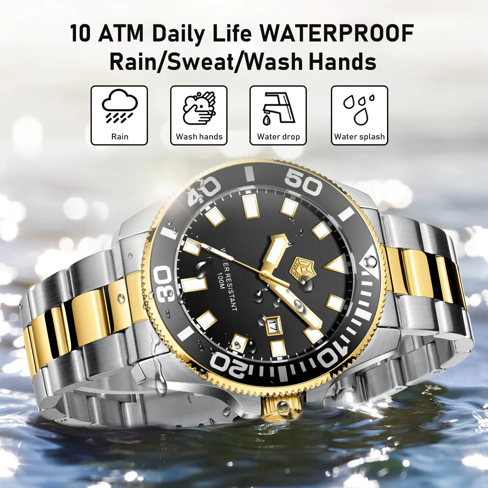 Quartz Watch | Solid Steel | 8398M