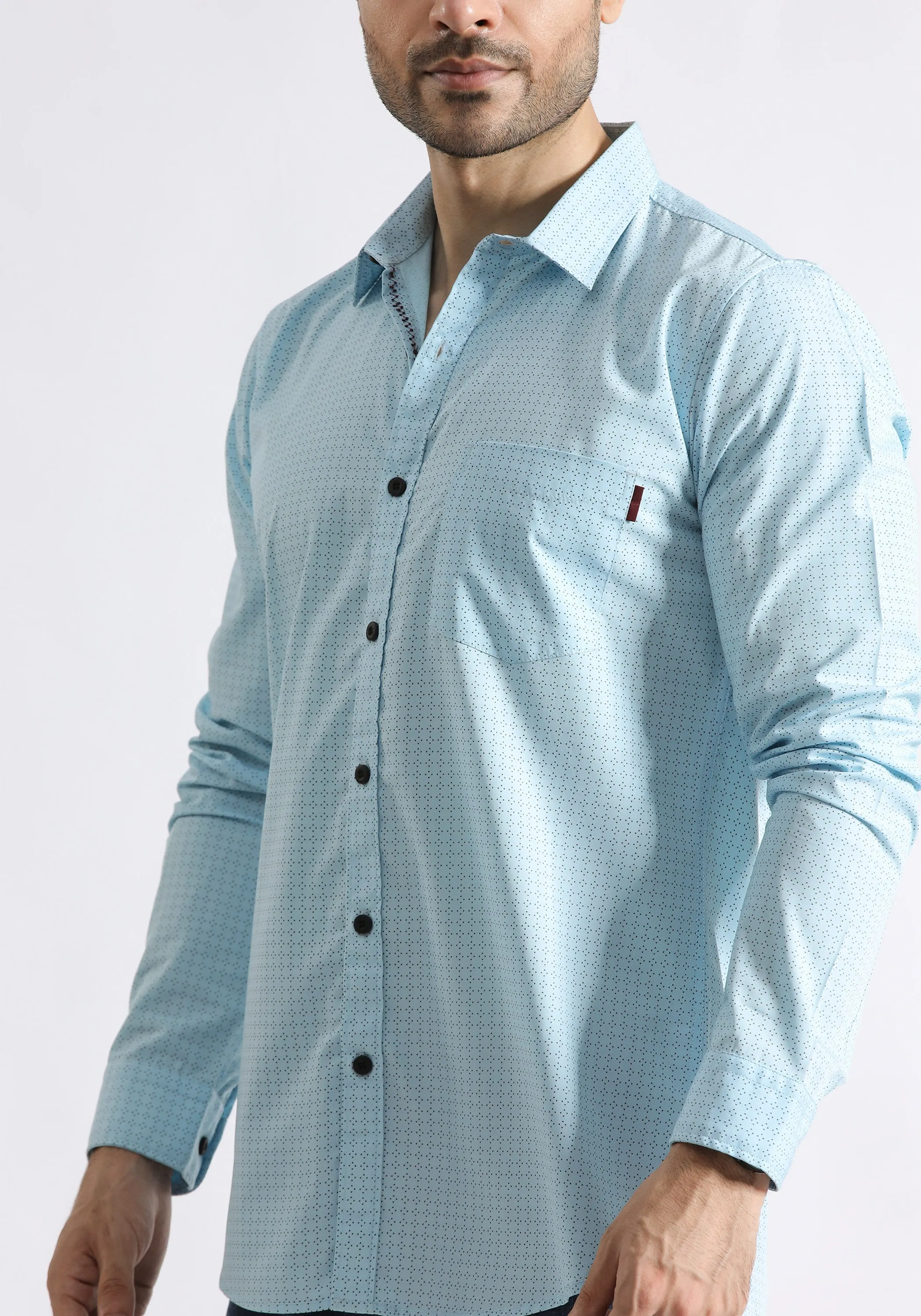 Sky Casual Button Down Shirt