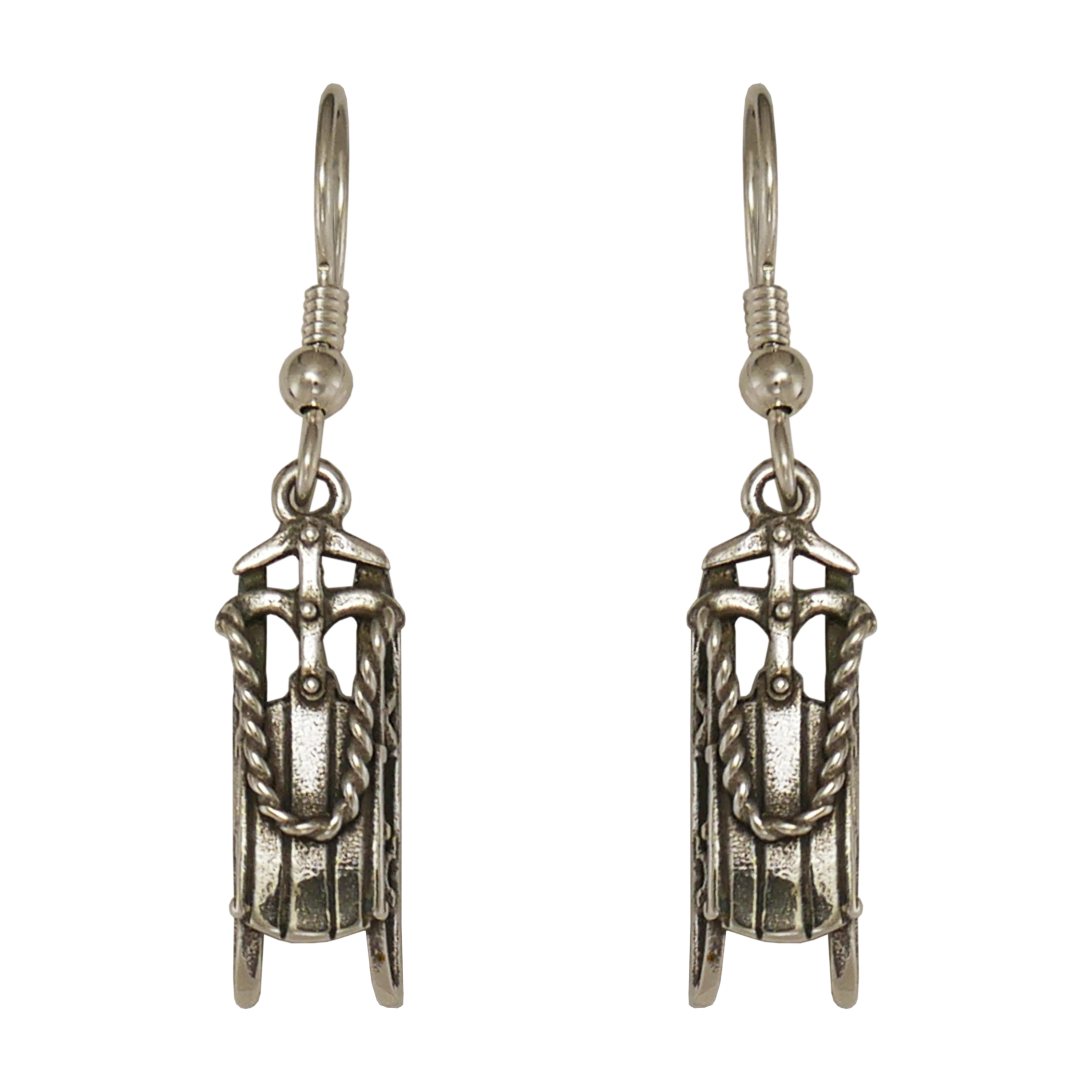 Sled Earrings