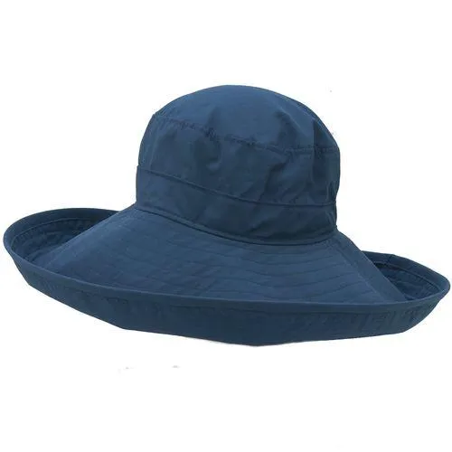 Solar Nylon Wide Brim Starlet Sun Protection Hat