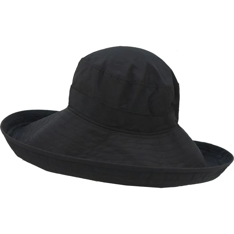 Solar Nylon Wide Brim Starlet Sun Protection Hat