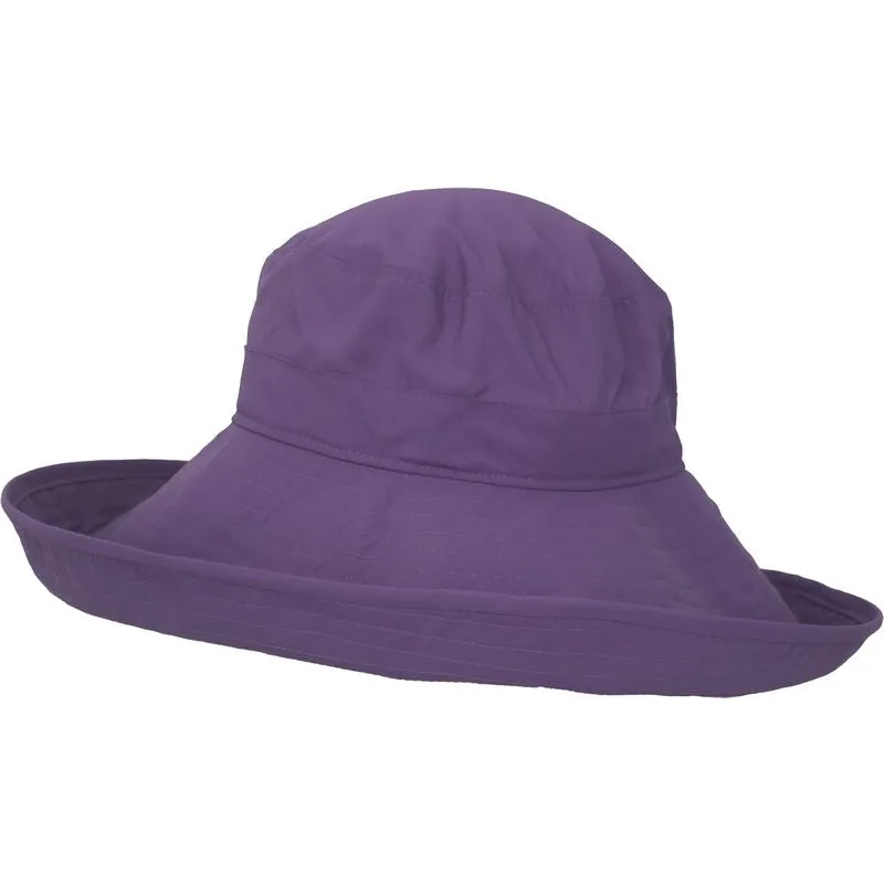 Solar Nylon Wide Brim Starlet Sun Protection Hat