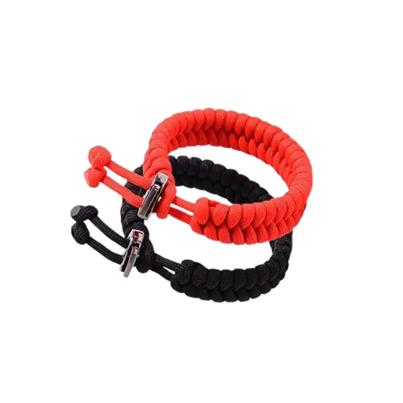 Solid Paracord Bracelet 2 Pieces Set