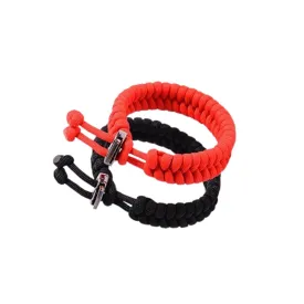 Solid Paracord Bracelet 2 Pieces Set